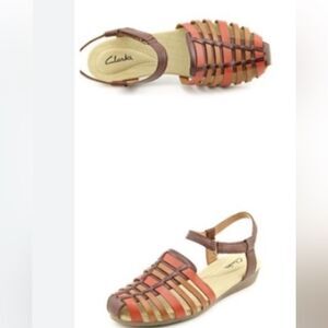 CLARKS Jaina Canary Huarache Sandals-9.5